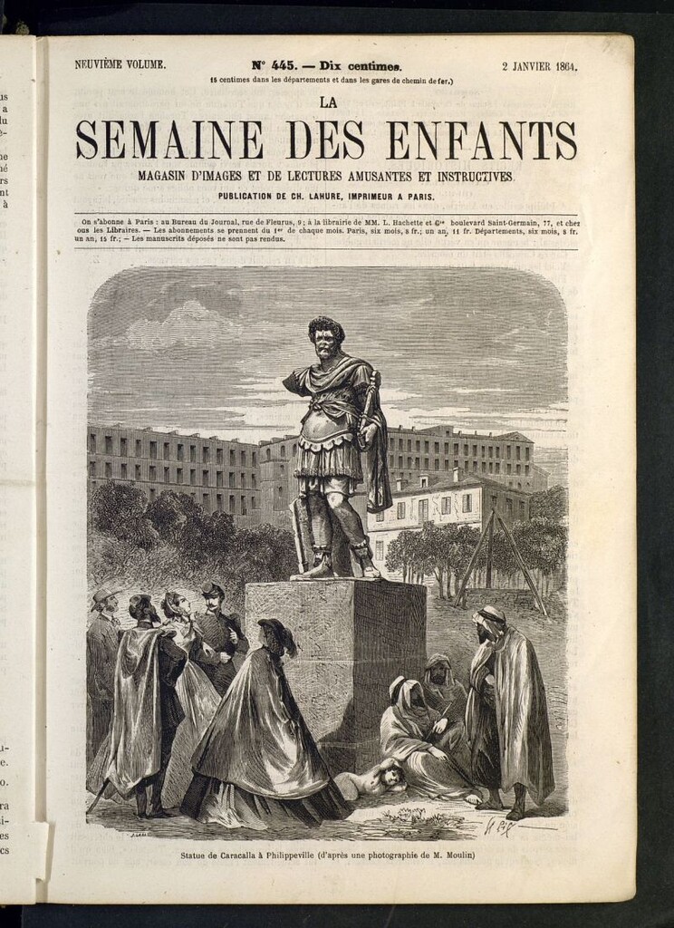Miniatura de La Semaine des Enfants del 2 de enero de 1864, nº 445