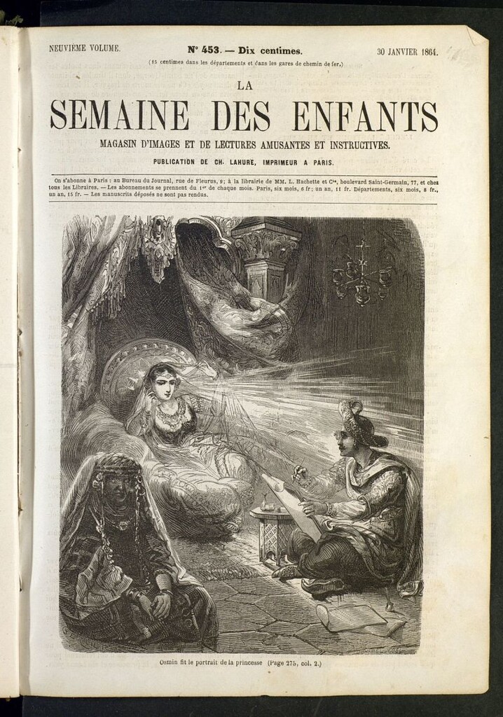 Miniatura de La Semaine des Enfants del 30 de enero de 1864, nº 453
