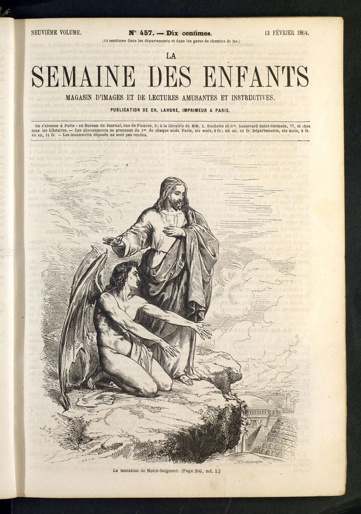 Miniatura de La Semaine des Enfants del 13 de febrero de 1864, nº 457