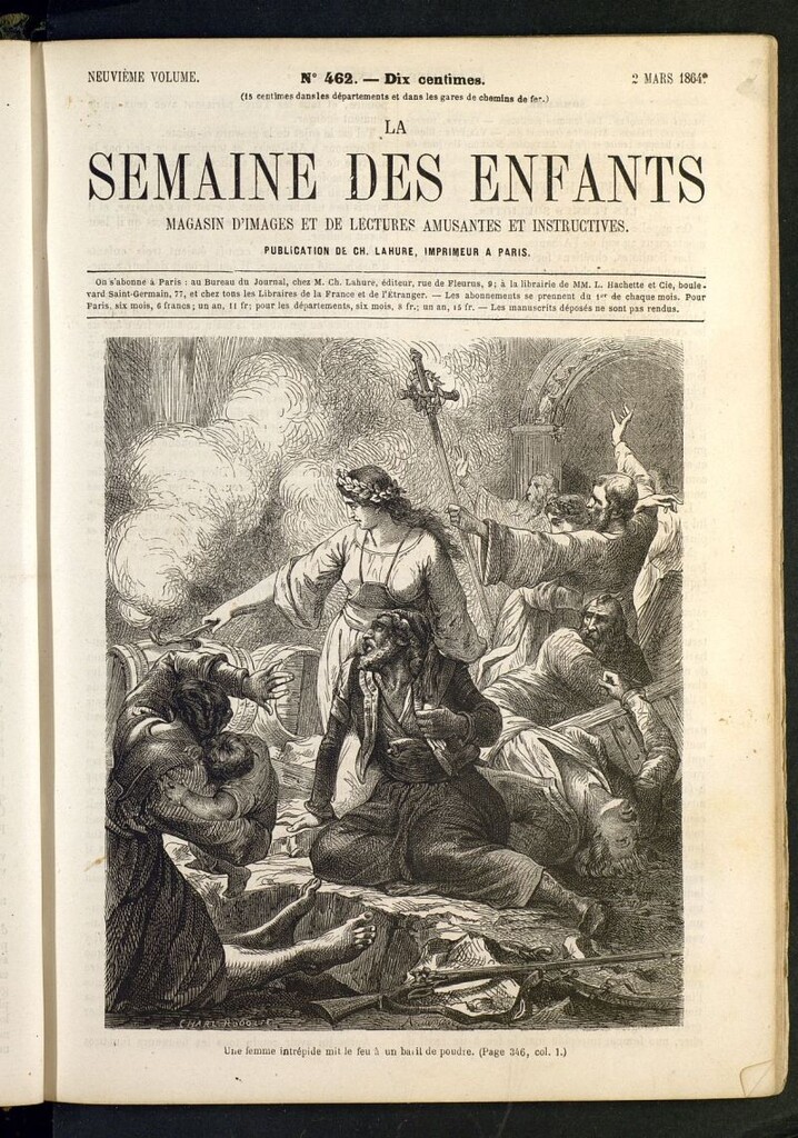 Miniatura de La Semaine des Enfants del 2 de marzo de 1864, nº 462