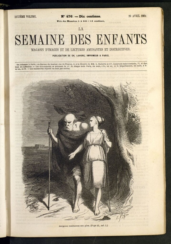 Miniatura de La Semaine des Enfants del 20 de abril de 1864, nº 476