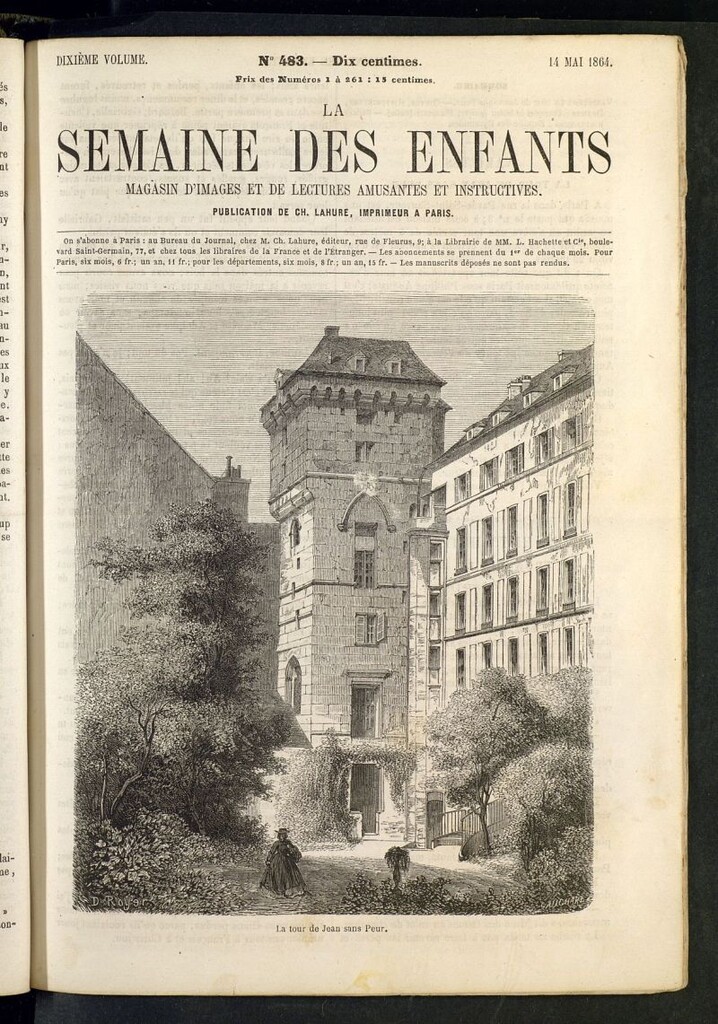 Miniatura de La Semaine des Enfants del 14 de mayo de 1864, nº 483