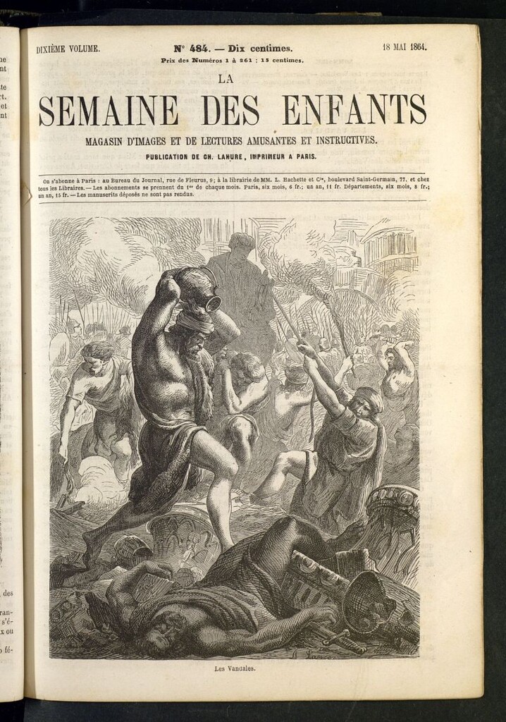 Miniatura de La Semaine des Enfants del 18 de mayo de 1864, nº 484