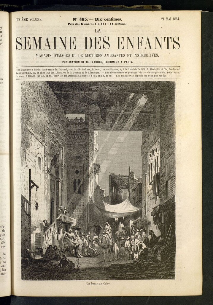 Miniatura de La Semaine des Enfants del 21 de mayo de 1864, nº 485
