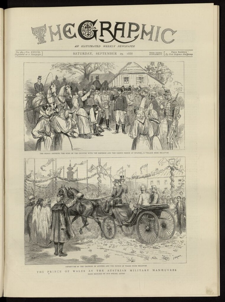 Miniatura de The Graphic : an illustrated weekly newspaper del 29 de septiembre de 1888, nº 983