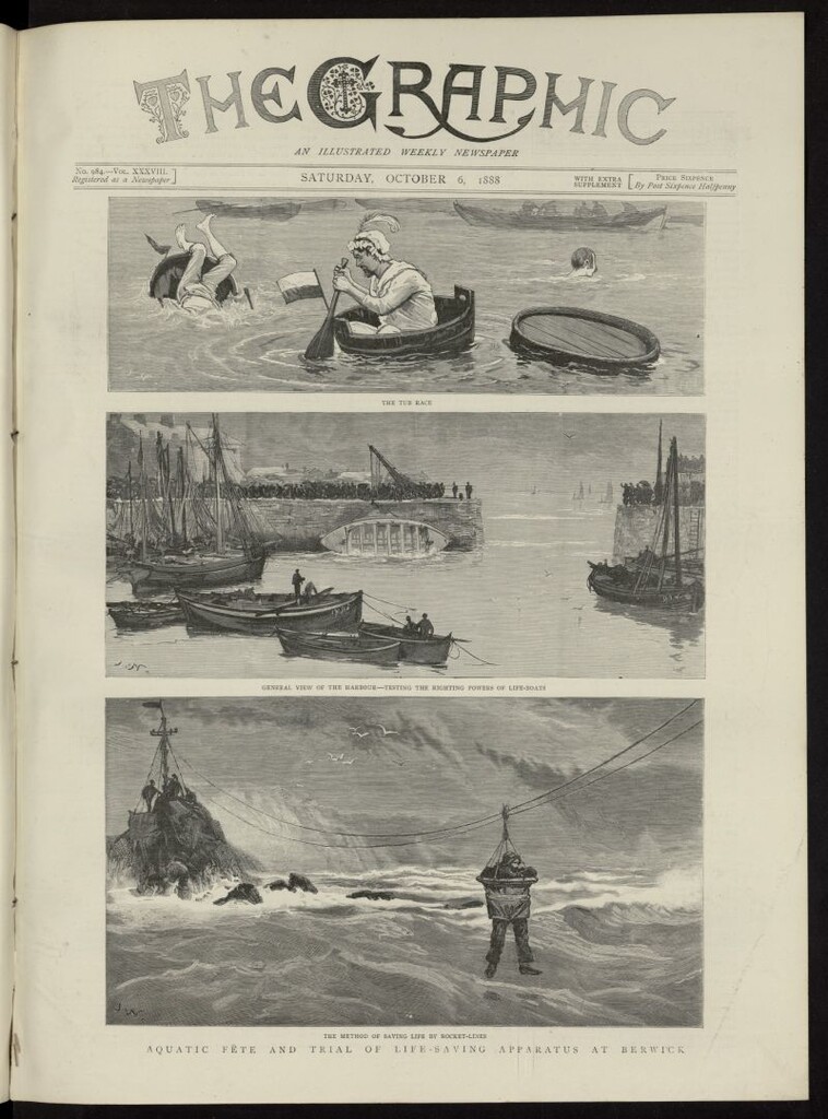 Miniatura de The Graphic : an illustrated weekly newspaper del 6 de octubre de 1888, nº 984