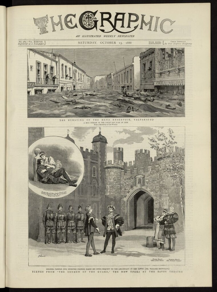 Miniatura de The Graphic : an illustrated weekly newspaper del 13 de octubre de 1888, nº 985