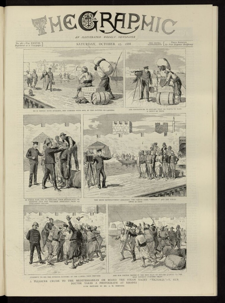 Miniatura de The Graphic : an illustrated weekly newspaper del 27 de octubre de 1888, nº 987