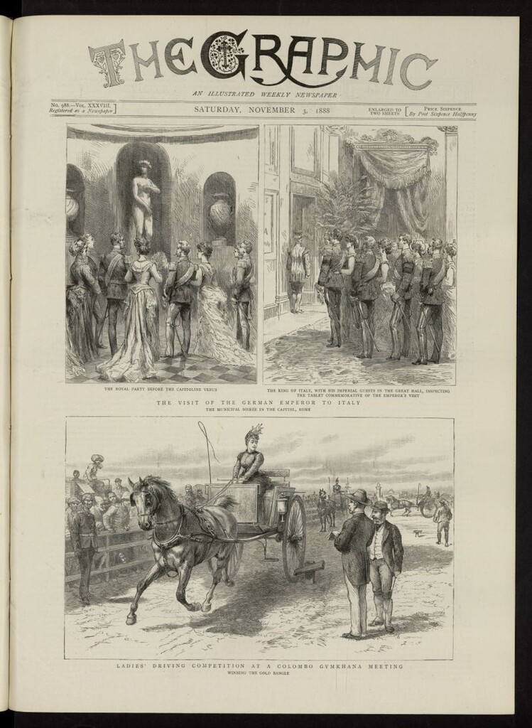 Miniatura de The Graphic : an illustrated weekly newspaper del 3 de noviembre de 1888, nº 988