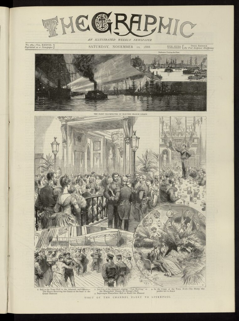 Miniatura de The Graphic : an illustrated weekly newspaper del 10 de noviembre de 1888, nº 989