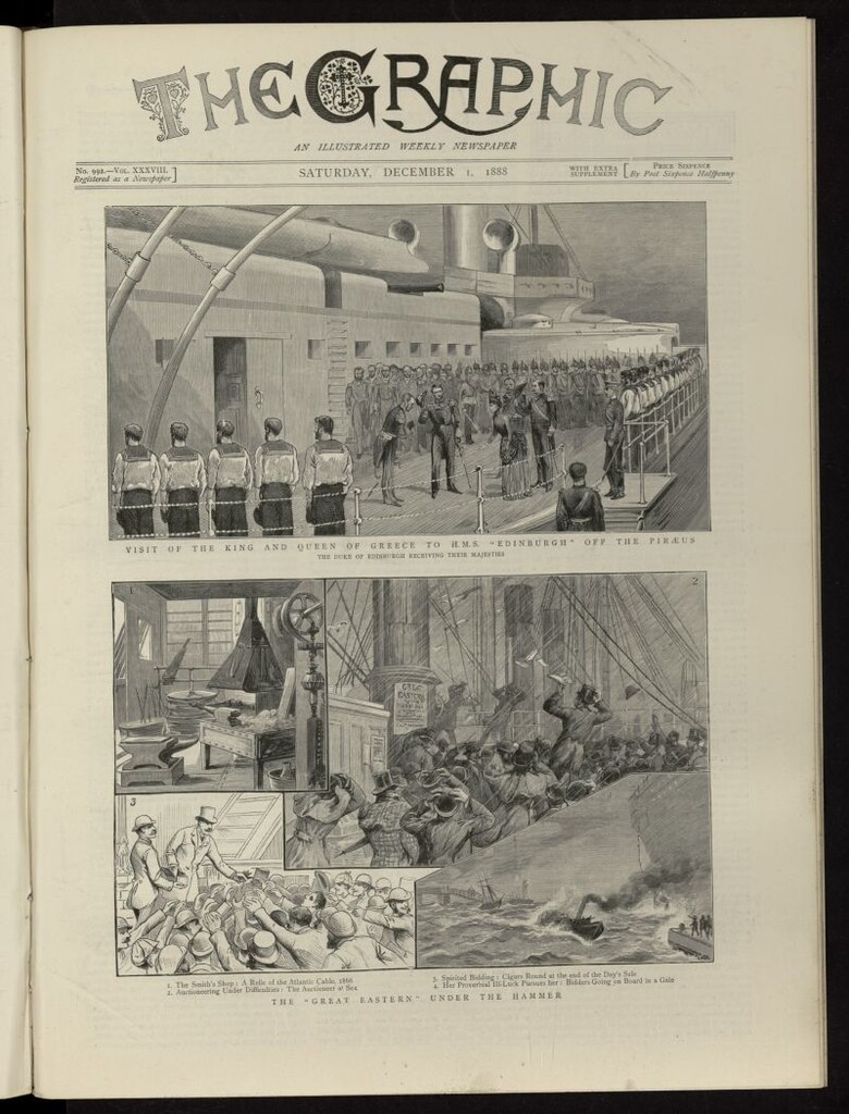 Miniatura de The Graphic : an illustrated weekly newspaper del 1 de diciembre de 1888, nº 992