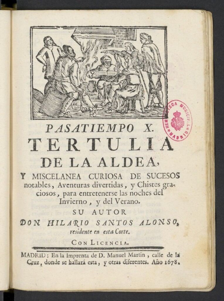 Miniatura de Tertulia de la aldea y miscelanea curiosa de sucesos notables... Pasatiempo X