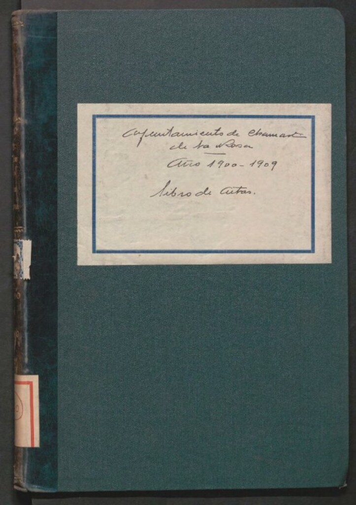 Miniatura de Libros de Actas de Acuerdos del Pleno del Ayuntamiento de Chamartín de la Rosa