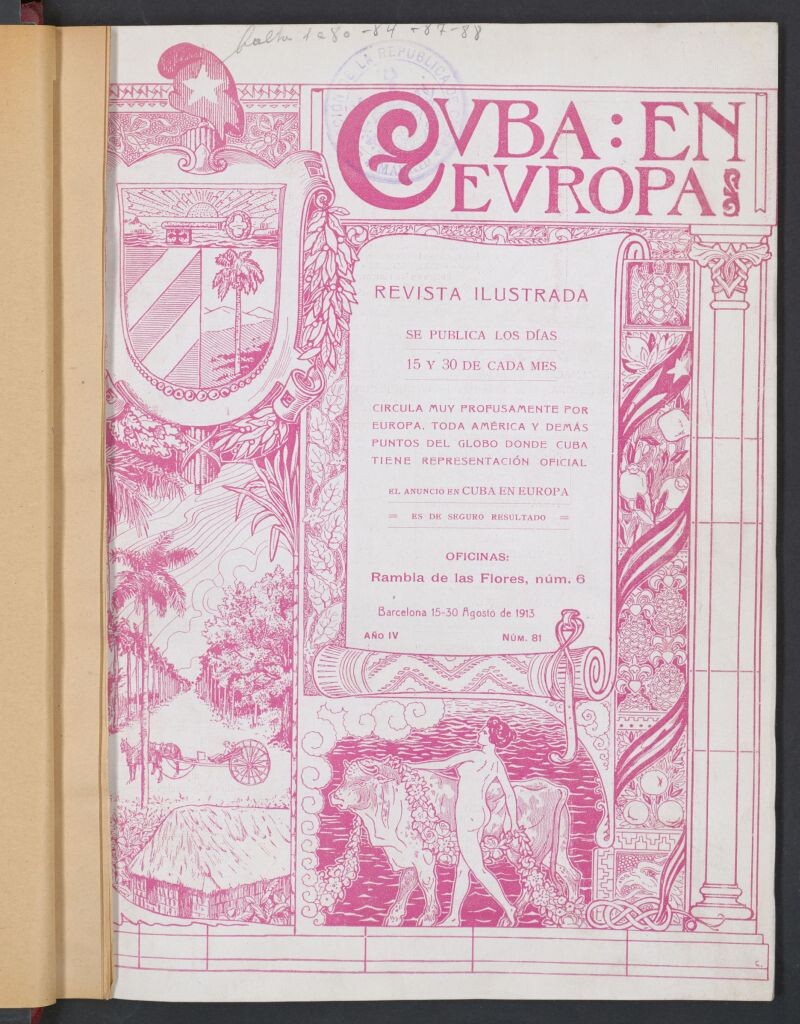Miniatura de Cuba en Europa : revista quincenal ilustrada