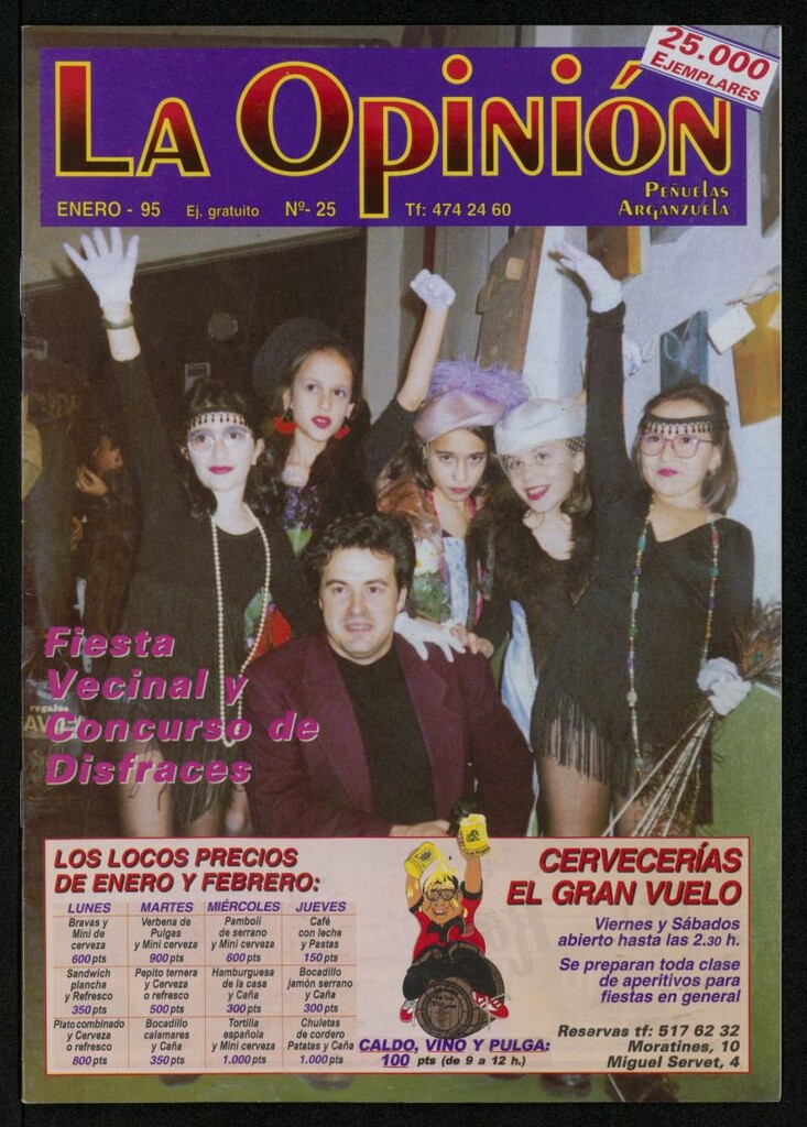 Miniatura de La Opinión de enero de 1995, nº 25