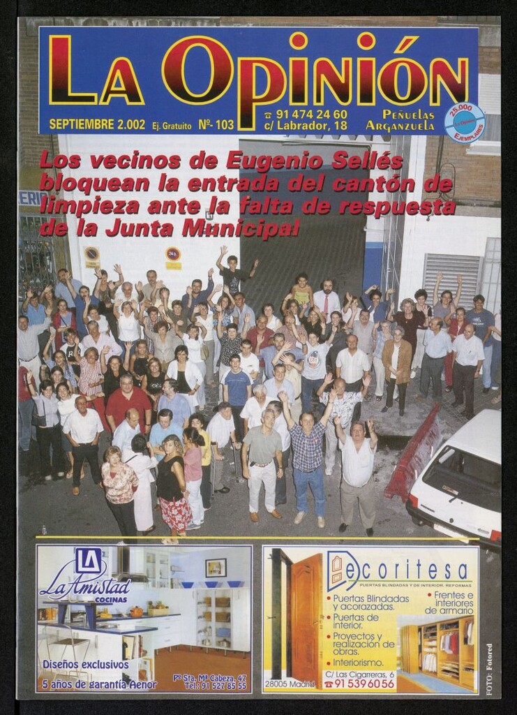 Miniatura de La Opinión de septiembre de 2002, nº 103