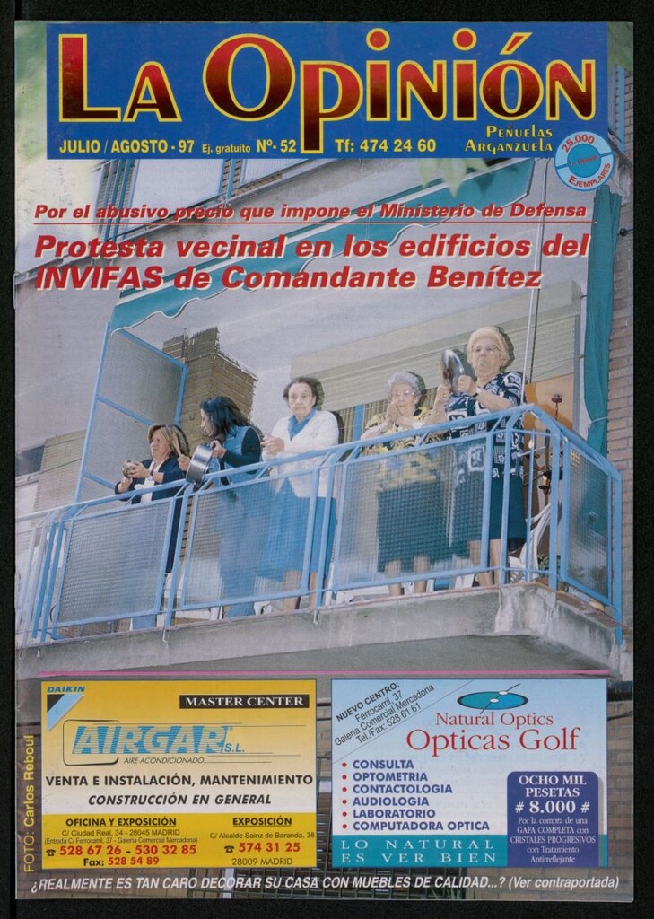 Miniatura de La Opinión de julio y agosto de 1997, nº 52