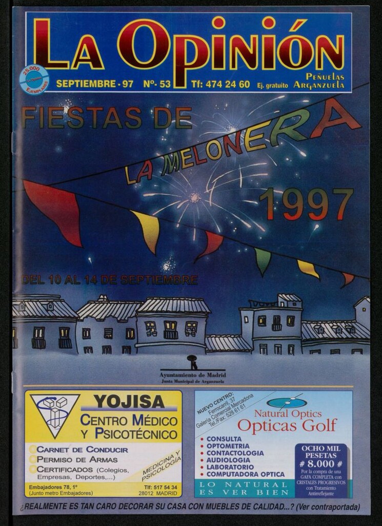Miniatura de La Opinión de septiembre de 1997, nº 53