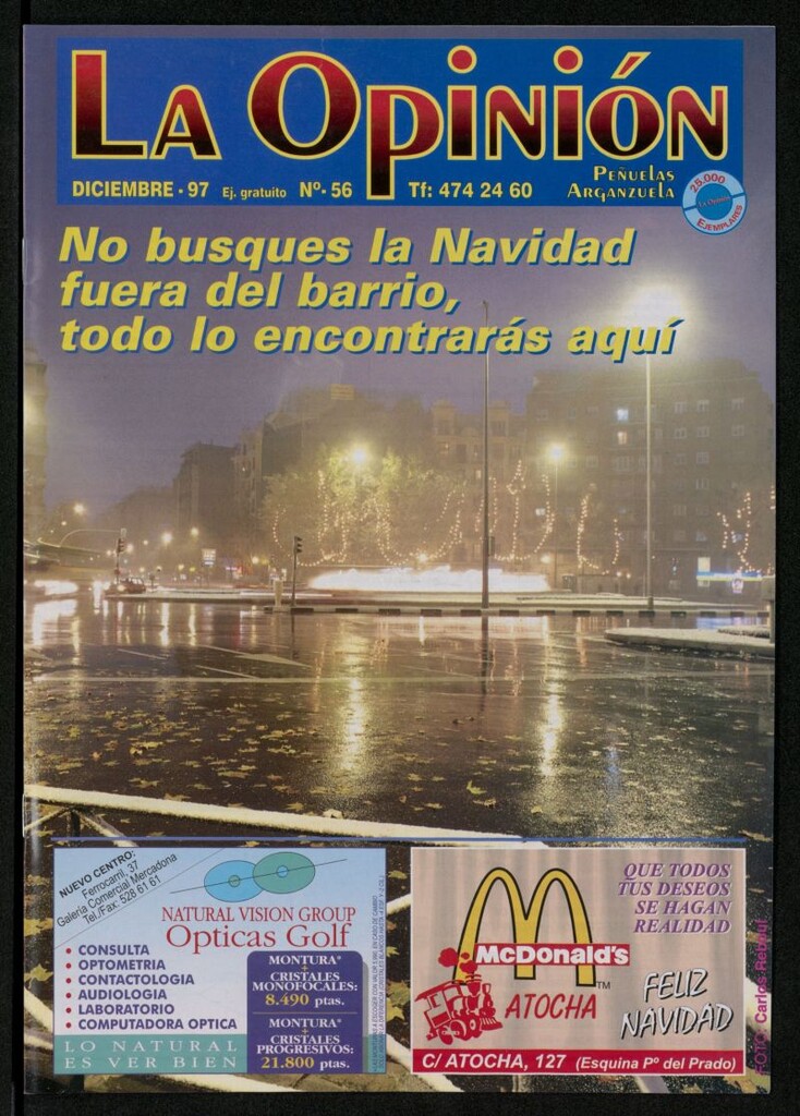 Miniatura de La Opinión de diciembre de 1997, nº 56