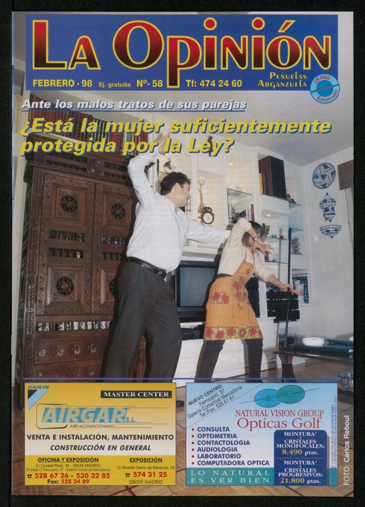Miniatura de La Opinión de febrero de 1998, nº 58