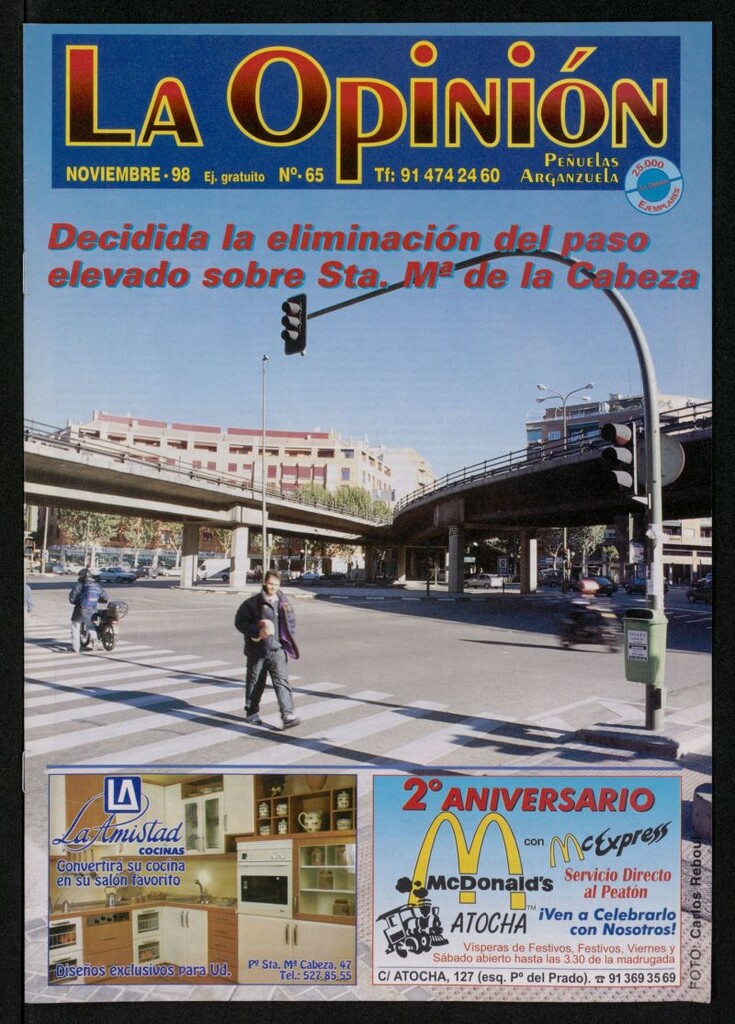 Miniatura de La Opinión de noviembre de 1998, nº 65