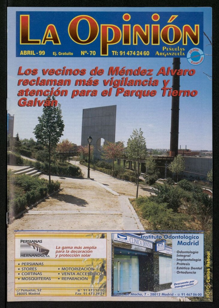 Miniatura de La Opinión de abril de 1999, nº 70