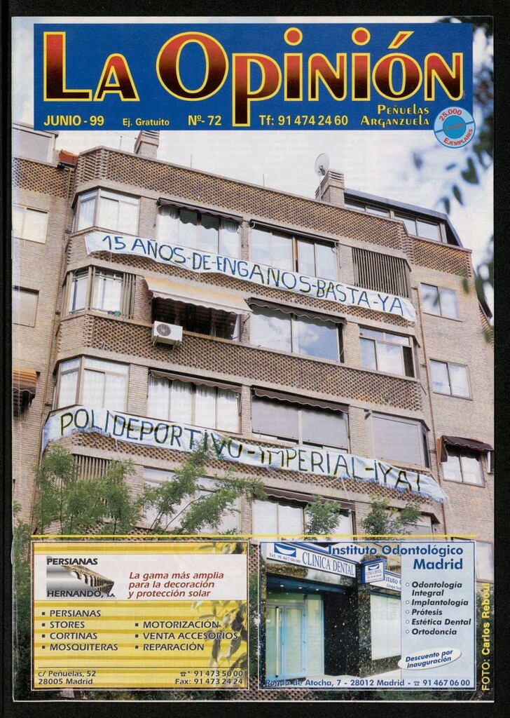 Miniatura de La Opinión de junio de 1999, nº 72