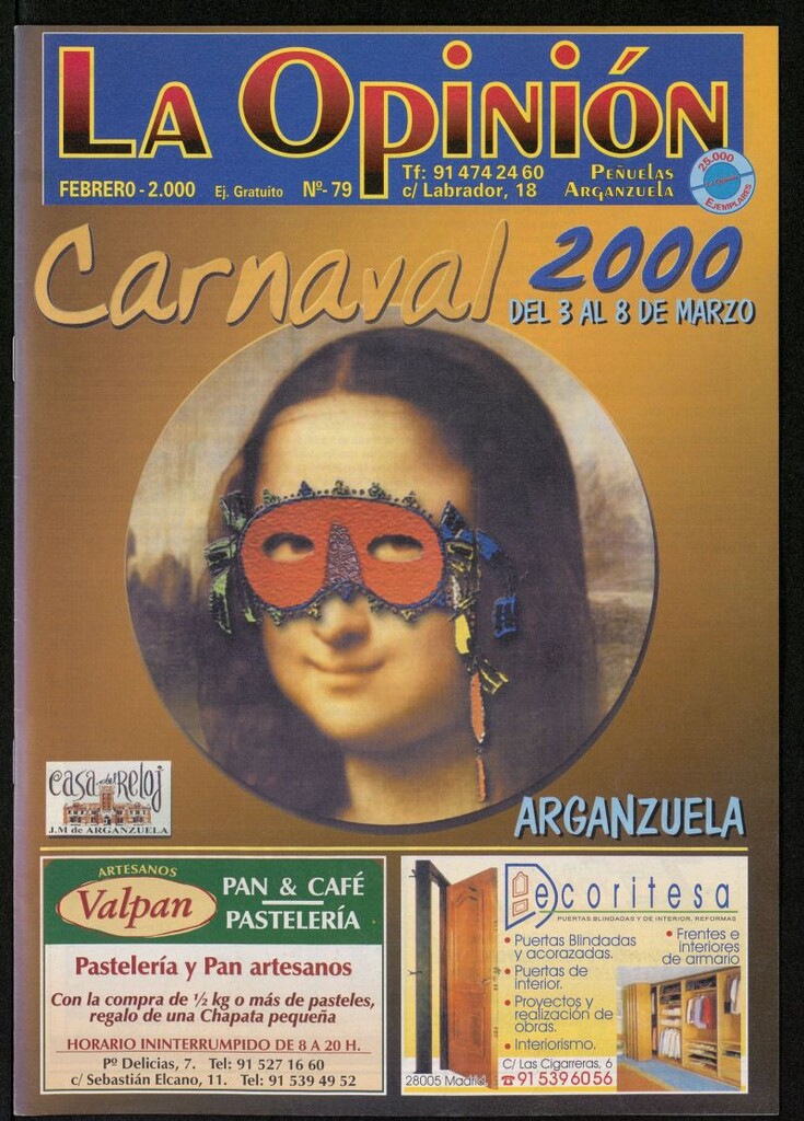 Miniatura de La Opinión de febrero de 2000, nº 79