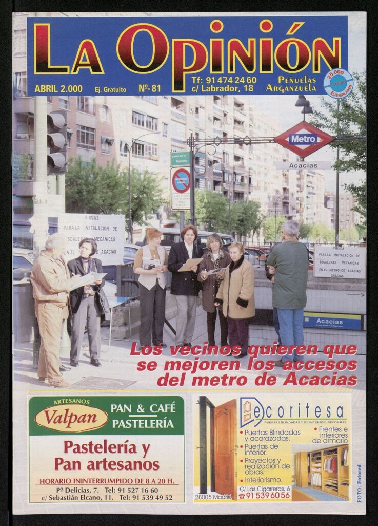 Miniatura de La Opinión de abril de 2000, nº 81
