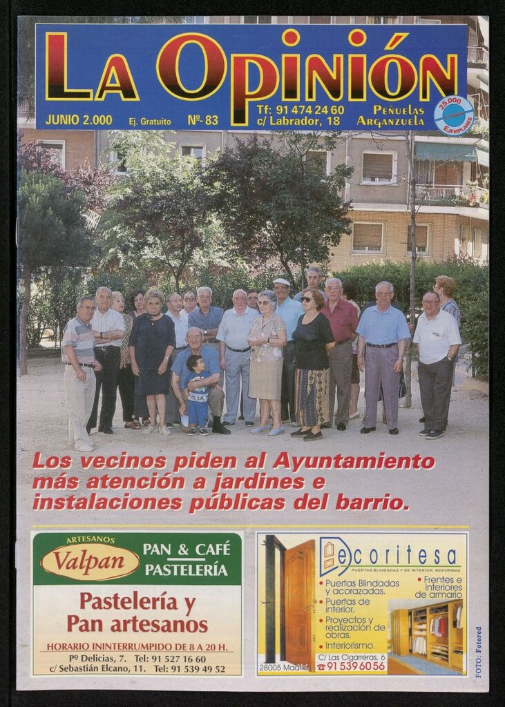 Miniatura de La Opinión de junio de 2000, nº 83