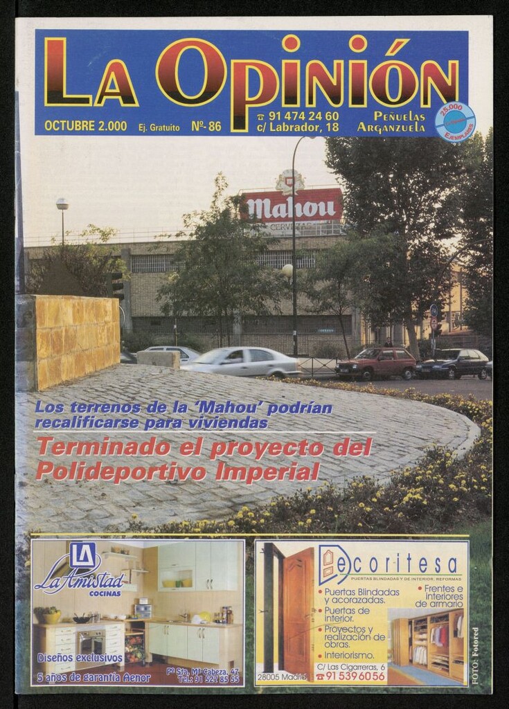 Miniatura de La Opinión de octubre de 2000, nº 86