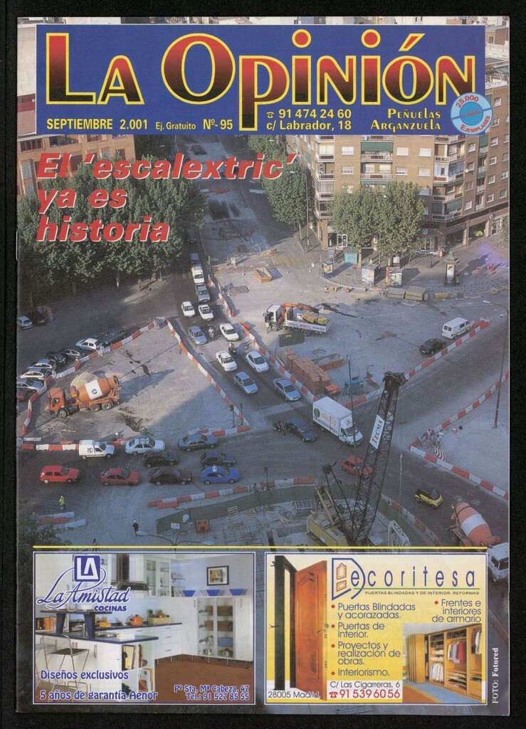 Miniatura de La Opinión de septiembre de 2001, nº 95