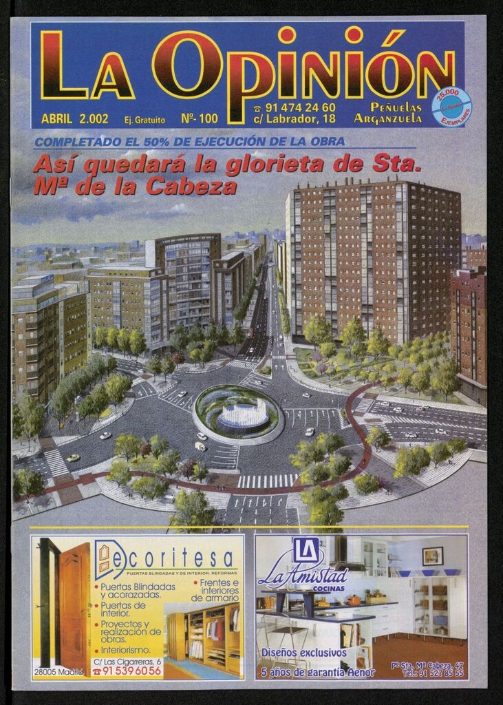 Miniatura de La Opinión de abril de 2002, nº 100