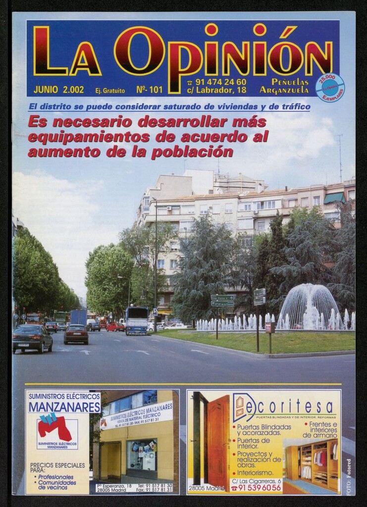 Miniatura de La Opinión de junio de 2002, nº 101