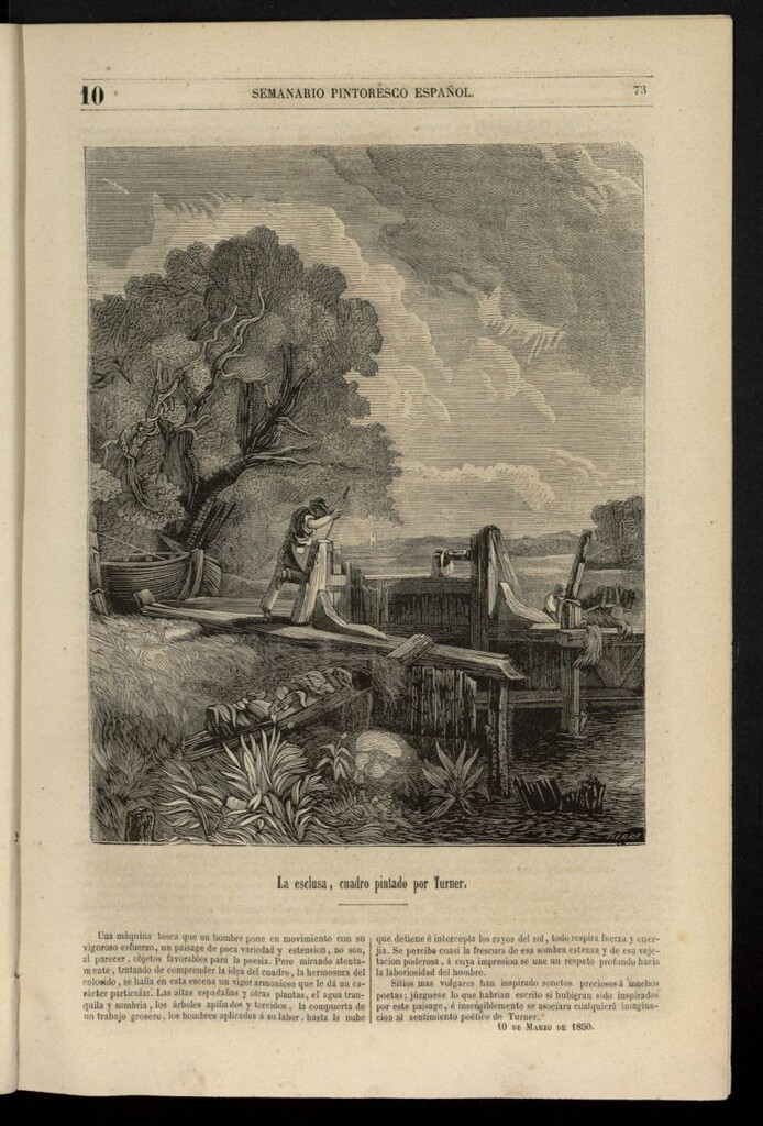 Miniatura de Semanario Pintoresco Español del 10 de marzo de 1850, nº 10