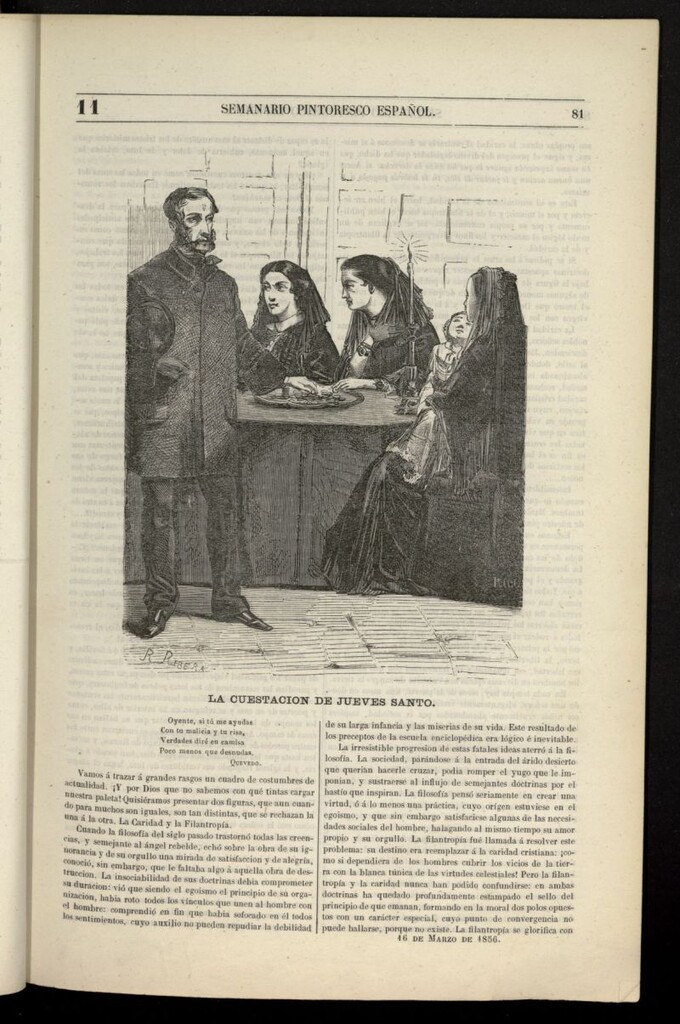 Miniatura de Semanario Pintoresco Español del 16 de marzo de 1856, nº 11