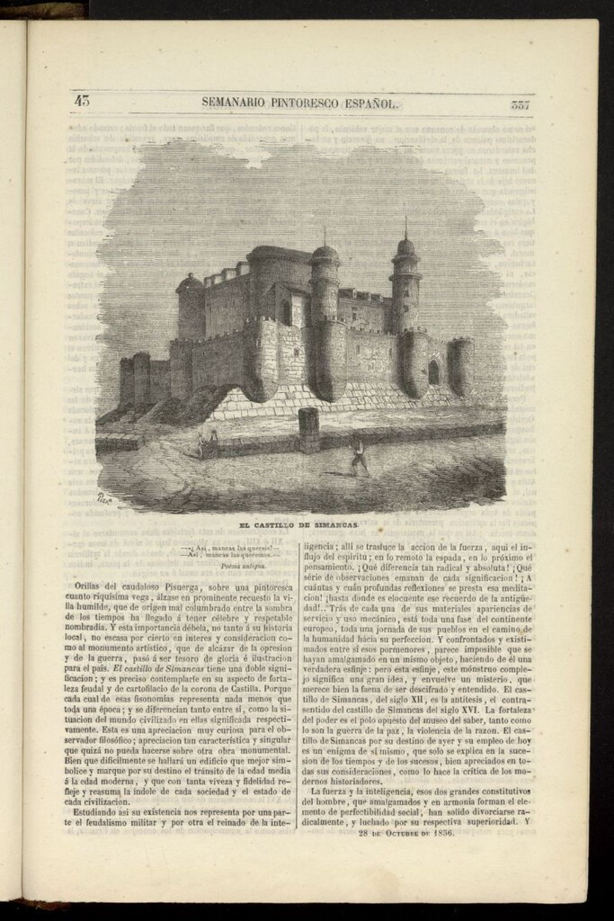 Miniatura de Semanario Pintoresco Español del 28 de octubre de 1856, nº 43