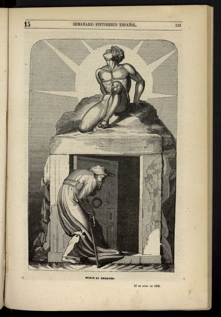Miniatura de Semanario Pintoresco Español del 15 de abril de 1855, nº 15