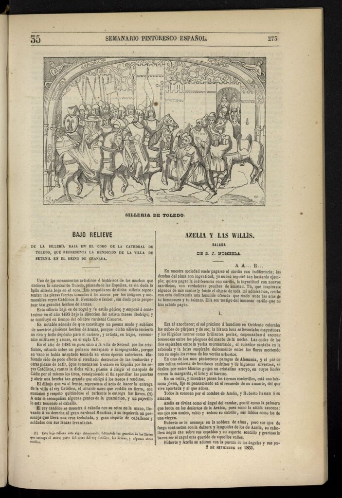 Miniatura de Semanario Pintoresco Español del 2 de septiembre de 1855, nº 35