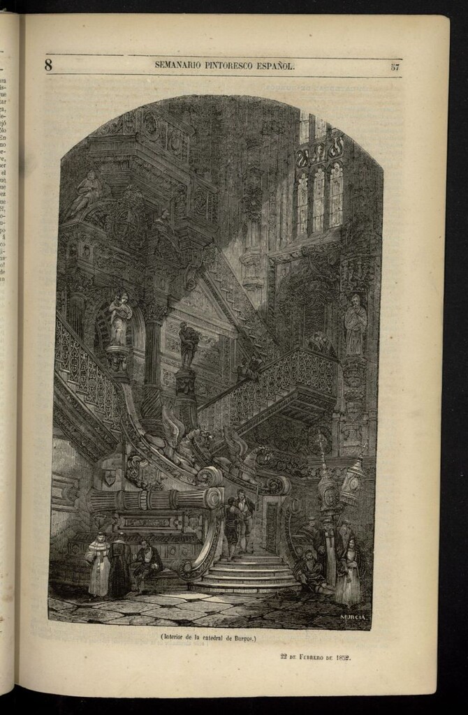Miniatura de Semanario Pintoresco Español del 22 de febrero de 1852, nº 8