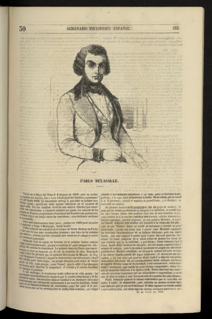 Miniatura de Semanario Pintoresco Español del 25 de julio de 1852, nº 30