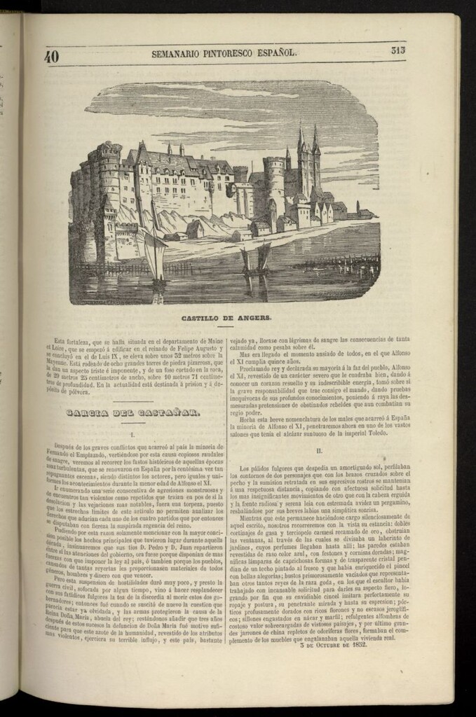 Miniatura de Semanario Pintoresco Español del 3 de octubre de 1852, nº 40