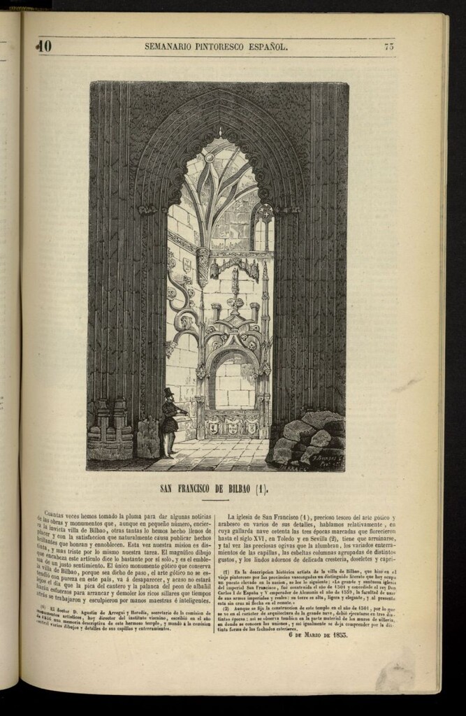 Miniatura de Semanario Pintoresco Español del 6 de marzo de 1853, nº 10