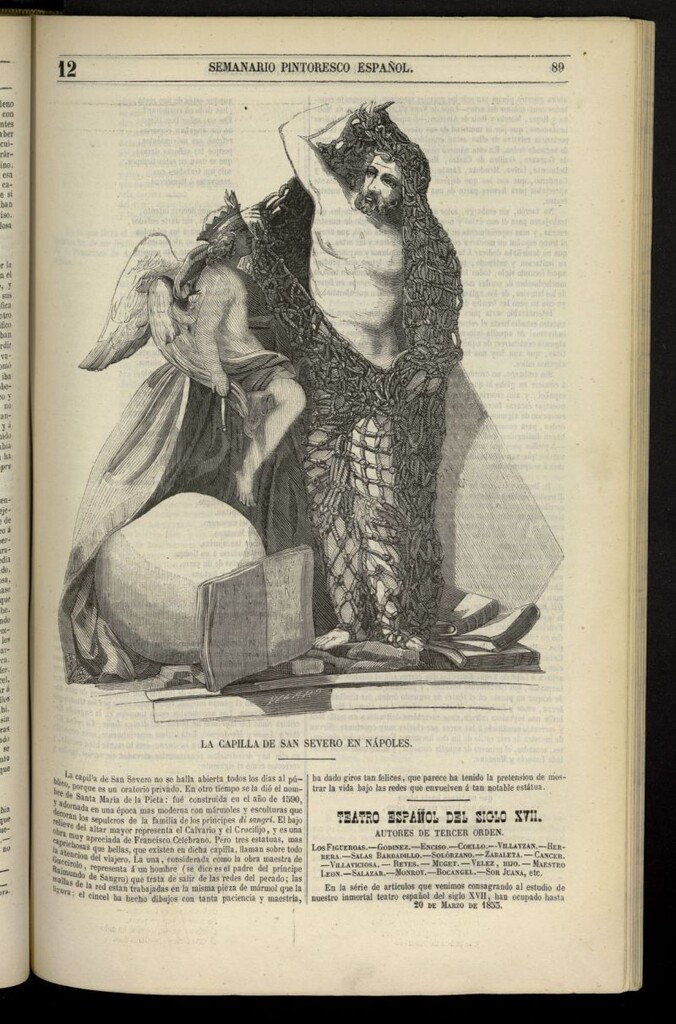 Miniatura de Semanario Pintoresco Español del 20 de marzo de 1853, nº 12