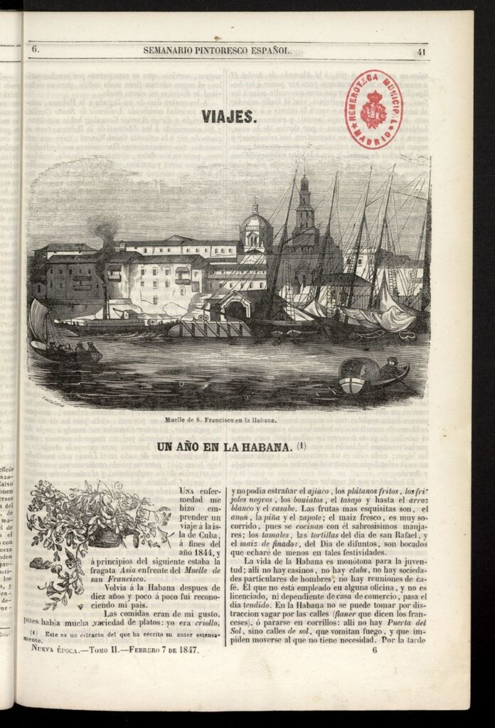 Miniatura de Semanario Pintoresco Español del 7 de febrero de 1847, nº 6