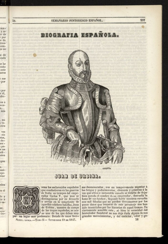 Miniatura de Semanario Pintoresco Español del 19 de septiembre de 1847, nº 38