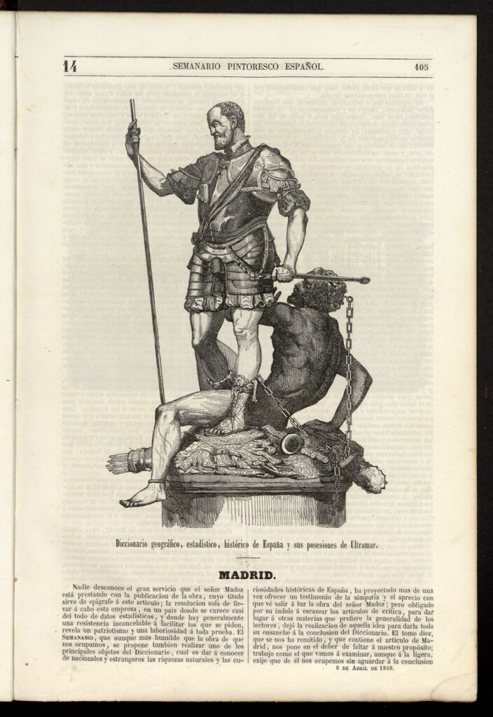 Miniatura de Semanario Pintoresco Español del 8 de abril de 1849, nº 14