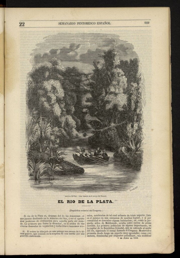 Miniatura de Semanario Pintoresco Español del 3 de junio de 1849, nº 22