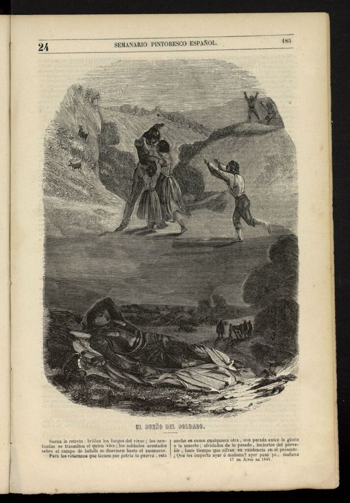Miniatura de Semanario Pintoresco Español del 17 de junio de 1849, nº 24