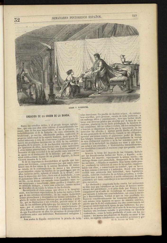 Miniatura de Semanario Pintoresco Español del 12 de agosto de 1849, nº 32